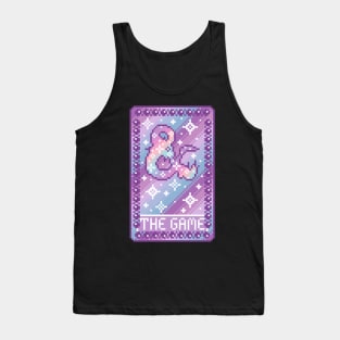 Dungeons and Dragons Tarot Card Pixel Art Tank Top